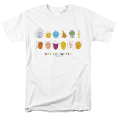 Rick And Morty Get Schwifty Men's 18/1 Cotton Short-Sleeve T-Shirt
