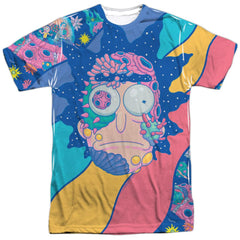 Rick And Morty Goodbye Men's Regular Fit Polyester Short-Sleeve T-Shirt
