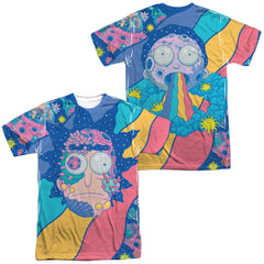 Rick And Morty Goodbye Men's Regular Fit Polyester Short-Sleeve T-Shirt