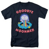 Rick And Morty Goodbye Moonmen Men's 18/1 Cotton Short-Sleeve T-Shirt