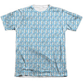 Rick And Morty Mr Meeseeks Men's Regular Fit Poly Cotton Short-Sleeve T-Shirt