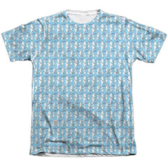 Rick And Morty Mr Meeseeks Men's Regular Fit Poly Cotton Short-Sleeve T-Shirt