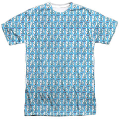 Rick And Morty Mr Meeseeks Men's Regular Fit Polyester Short-Sleeve T-Shirt