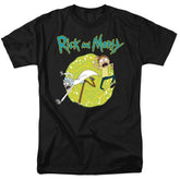 Rick And Morty Portal Men's 18/1 Cotton Short-Sleeve T-Shirt