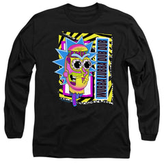 Rick And Morty Wubba Lubba Dub Dub Men's 18/1 Cotton Long-Sleeve T-Shirt