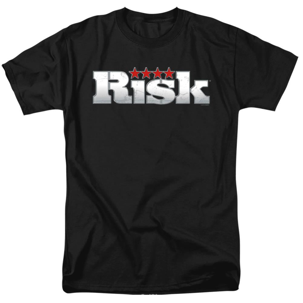 Risk Logo Men's 18/1 Cotton Short-Sleeve T-Shirt