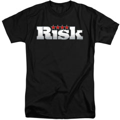 Risk Logo Men's 18/1 Tall Cotton Short-Sleeve T-Shirt