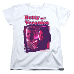 Riverdale Betty And Veronica Women's 18/1 Cotton Short-Sleeve T-Shirt