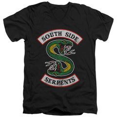Riverdale South Side Serpent Men's 30/1 Cotton Slim V-Neck T-Shirt