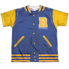 Riverdale Varsity Jacket Youth Regular Fit Poly Short-Sleeve T-Shirt