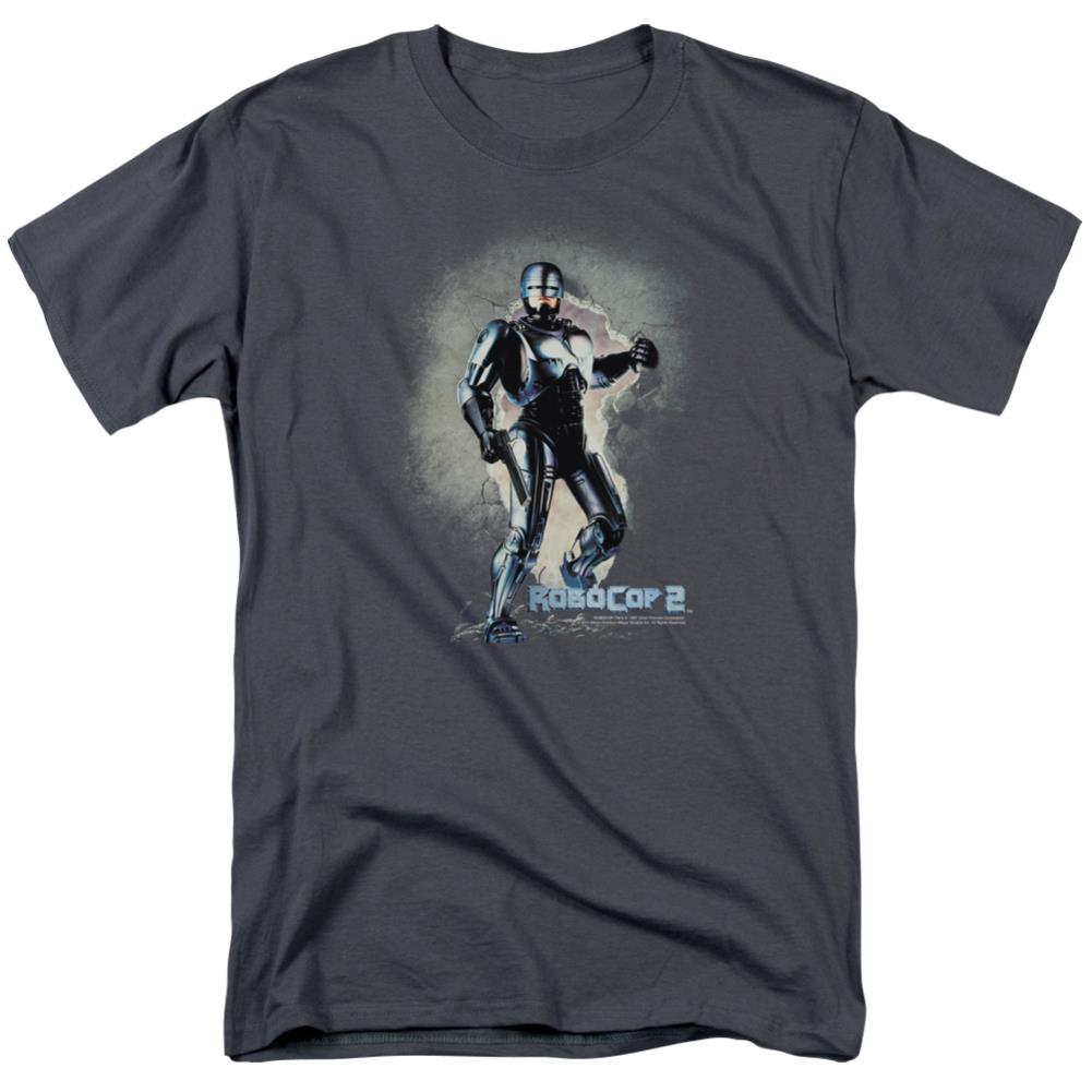 Robocop Break On Through Men's 18/1 Cotton Short-Sleeve T-Shirt