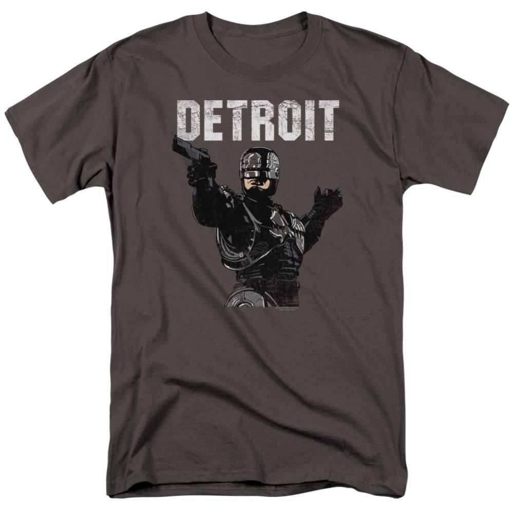 Robocop Detroit Men's 18/1 Cotton Short-Sleeve T-Shirt
