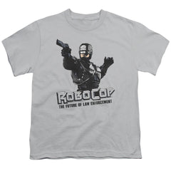 Robocop Future Of Law Youth 18/1 100% Cotton Short-Sleeve T-Shirt