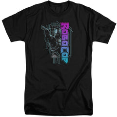 Robocop Robo Neon Men's 18/1 Tall Cotton Short-Sleeve T-Shirt