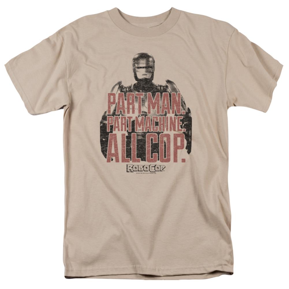 Robocop Vintage Tagline Men's 18/1 Cotton Short-Sleeve T-Shirt