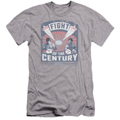 Rocky Balboa Creed Fight Poster Men's Ultra-Soft 30/1 Cotton Slim Short-Sleeve T-Shirt