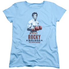 Rocky Balboa Women's 18/1 Cotton Short-Sleeve T-Shirt