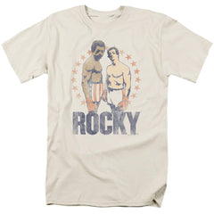 Rocky Creed And Balboa Men's 18/1 Cotton Short-Sleeve T-Shirt