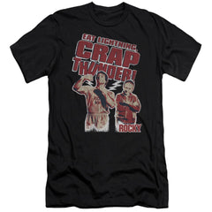 Rocky Eat Lightning Men's Ultra-Soft 30/1 Cotton Slim Short-Sleeve T-Shirt