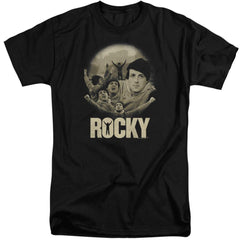 Rocky Feeling Strong Men's 18/1 Tall Cotton Short-Sleeve T-Shirt