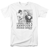 Rocky Fried Idiot Men's 18/1 Cotton Short-Sleeve T-Shirt