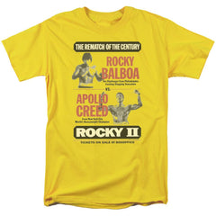 Rocky II Rematch Men's 18/1 Cotton Short-Sleeve T-Shirt