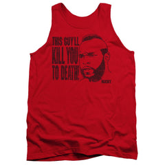 Rocky III Kill You To Death Men's 18/1 Cotton Tank Top
