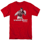 Rocky III U Mad Bro Men's 18/1 Cotton Short-Sleeve T-Shirt