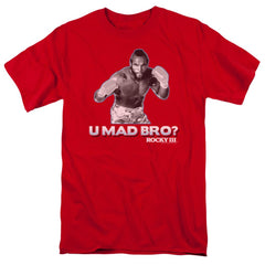 Rocky III U Mad Bro Men's 18/1 Cotton Short-Sleeve T-Shirt