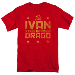 Rocky IV Drago Break Men's 18/1 Cotton Short-Sleeve T-Shirt