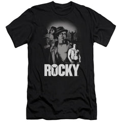Rocky Making Of A Champ Men's Ultra-Soft 30/1 Cotton Slim Short-Sleeve T-Shirt