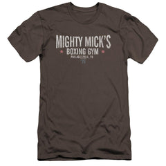 Rocky Mighty Mick's Boxing Gym Men's Ultra-Soft 30/1 Cotton Slim Short-Sleeve T-Shirt