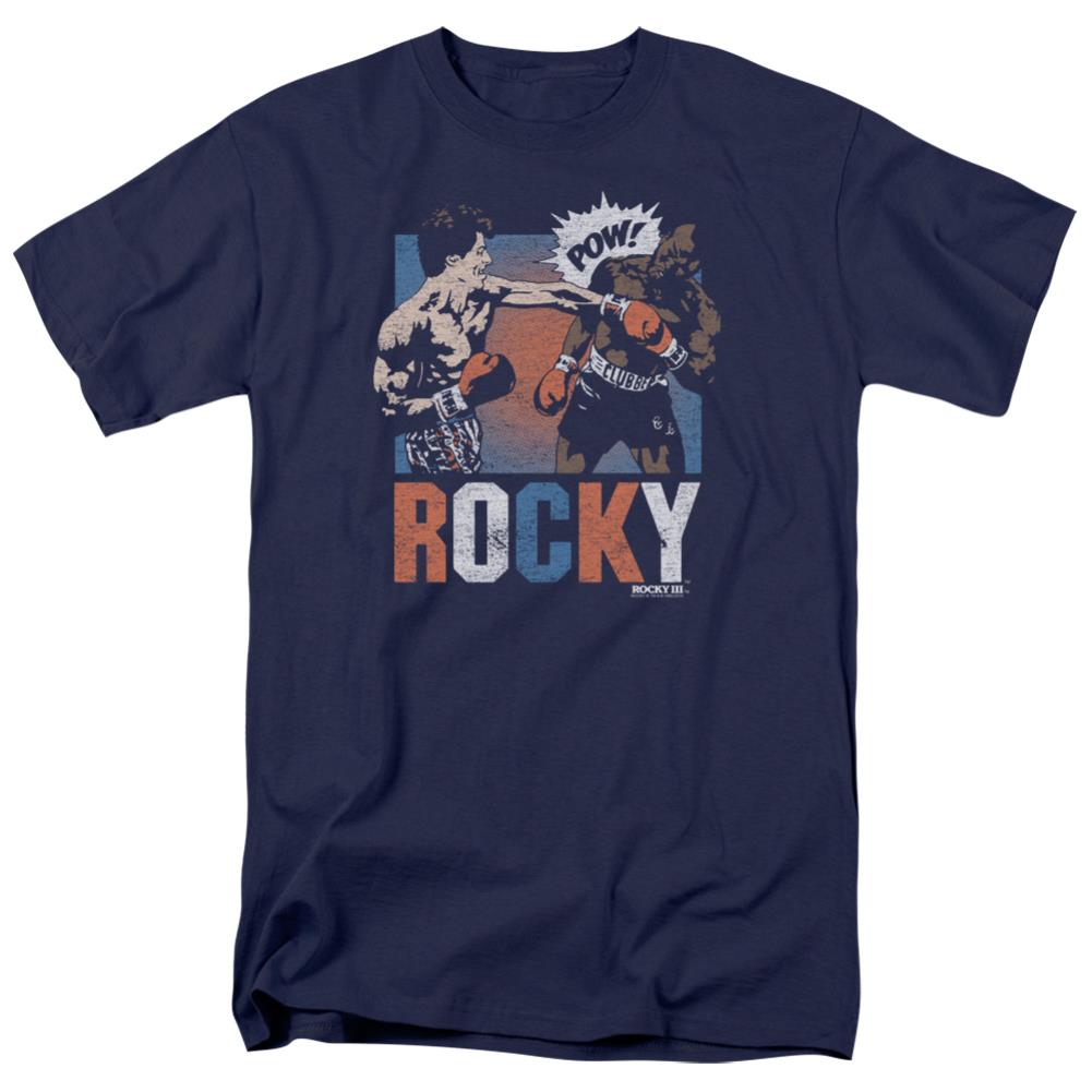 Rocky Rocky Pow Men's 18/1 Cotton Short-Sleeve T-Shirt