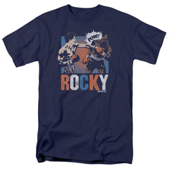 Rocky Rocky Pow Men's 18/1 Cotton Short-Sleeve T-Shirt