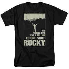 Rocky Silhouette Men's 18/1 Cotton Short-Sleeve T-Shirt