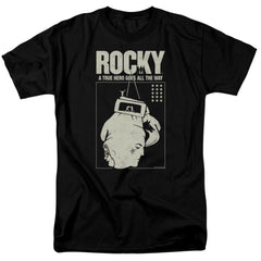 Rocky The Hero Men's 18/1 Cotton Short-Sleeve T-Shirt
