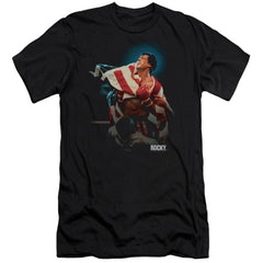 Rocky Victory Men's Ultra-Soft 30/1 Cotton Slim Short-Sleeve T-Shirt