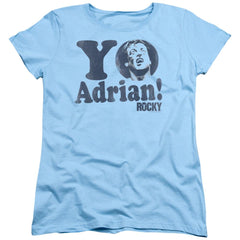 Rocky Yo Adrian Women's 18/1 Cotton Short-Sleeve T-Shirt