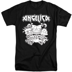 Rugrats Angelica Pickles Rocks Men's 18/1 Tall Cotton Short-Sleeve T-Shirt