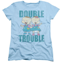 Rugrats Double Trouble Women's 18/1 Cotton Short-Sleeve T-Shirt