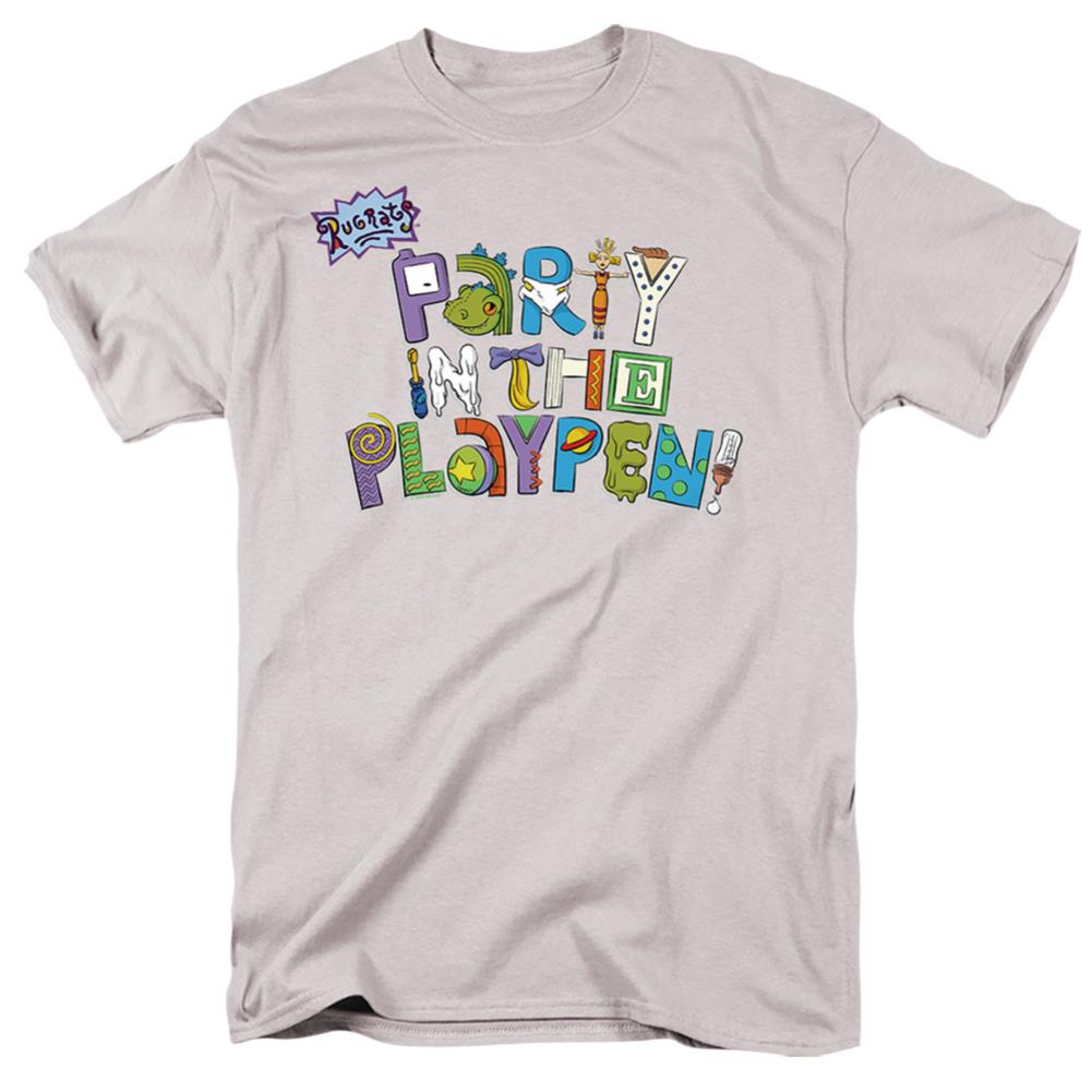 Rugrats Party In The Playpen Men's 18/1 Cotton Short-Sleeve T-Shirt
