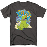Rugrats Reptar Stomp Men's 18/1 Cotton Short-Sleeve T-Shirt