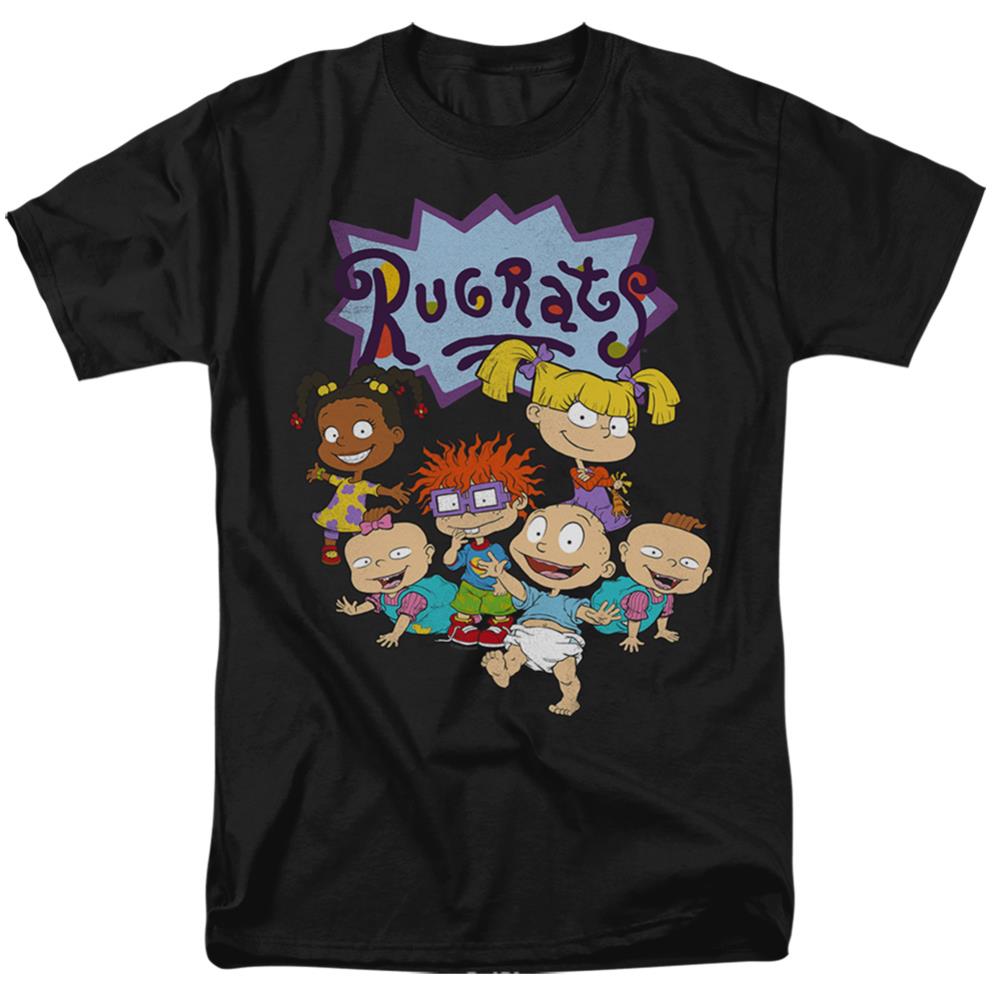 Rugrats Rugrats Group Men's 18/1 Cotton Short-Sleeve T-Shirt