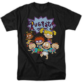 Rugrats Rugrats Group Men's 18/1 Cotton Short-Sleeve T-Shirt