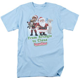 Santa Claus Is Comin To Town Kringle To Claus Men's 18/1 Cotton Short-Sleeve T-Shirt