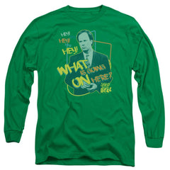 Saved By The Bell Mr. Belding Men's 18/1 Cotton Long-Sleeve T-Shirt