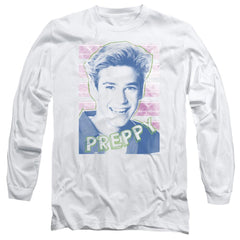 Saved By The Bell Preppy Men's 18/1 Cotton Long-Sleeve T-Shirt