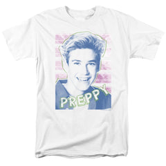 Saved By The Bell Preppy Men's 18/1 Cotton Short-Sleeve T-Shirt