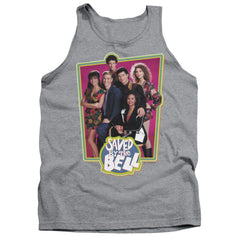 Saved By The Bell Saved Cast Men's 18/1 Cotton Tank Top
