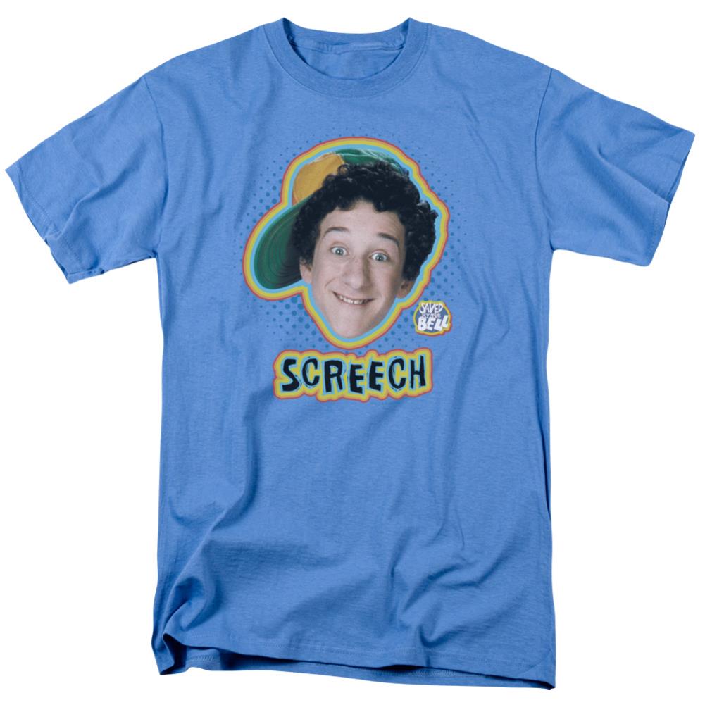 Saved By The Bell Screech Men's 18/1 Cotton Short-Sleeve T-Shirt